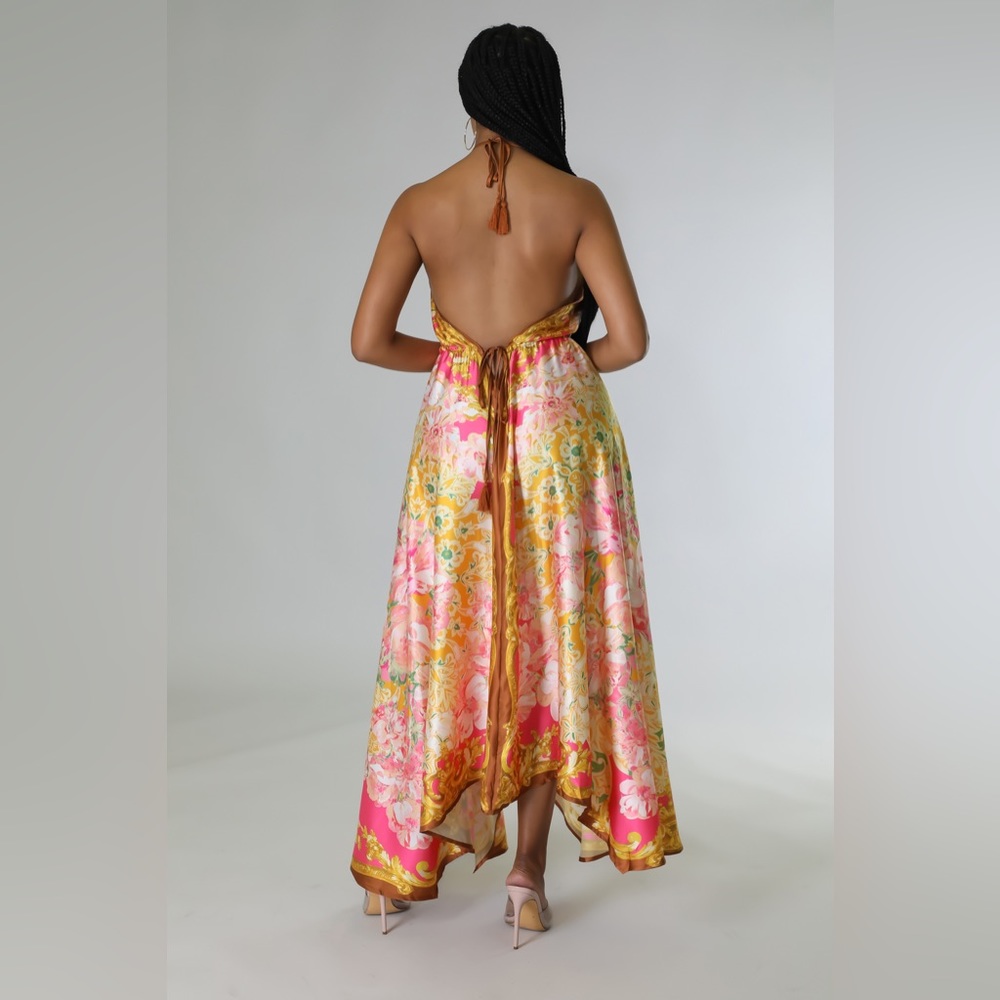 NWT Spring Halter Dress - Picture 2 of 2